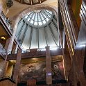 MEX CDMX MexicoCity 2019MAR31 BellasArtes 003  Taking over 30 years to complete the building, the impressive   Art Deco   interior is overshadowed by the main theatres stunning stained glass ‘ curtain ’ made of almost a million pieces of   Tiffany New York glass  . : - DATE, - PLACES, - TRIPS, 10's, 2019, 2019 - Taco's & Toucan's, Americas, Central, Ciudad de México, Day, March, Mexico, Mexico City, Month, North America, Palacio de Bellas Artes, Sunday, Year