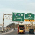 USA IL Chicago 2002MAR07 001  Not far to go now, just the other side of Chicago near the Wisconsin border.  This is my first sighting of Chicago by road. I had flown into the airport a few times on a layover, but this time I'm here for real. : 2002, 2002 - Booze Bothers Tour, Americas, Chicago, Illinois, March, North America, USA